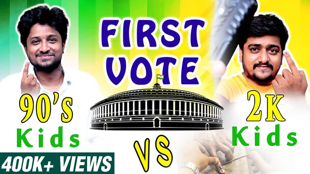 First Vote 90's kids vs  2k kids | Ambani shankar vs Chweet sathish | Thirsty Crow