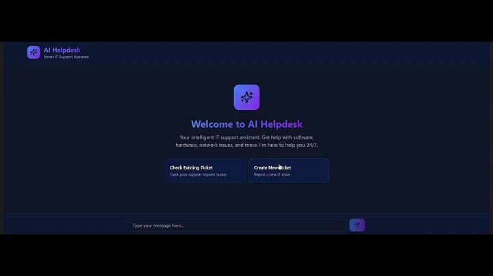 AI-Driven Smart Helpdesk Ticketing System for IT Services