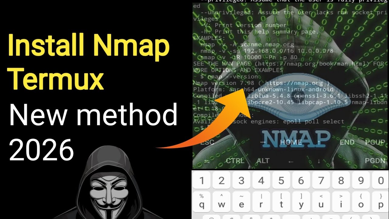 How to Install Nmap in Termux (2026 Latest Method | - YouTube