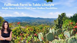 Fallbrook 4 Acre Home for Sale | Views   Temecula Access 🌿