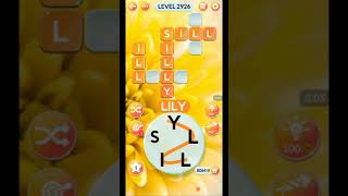 WORDSCAPES IN BLOOM LEVEL 2926 masaya ang mga salita screenshot 2