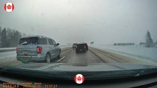 Edmonton to Calgary through Red Deer via Queen Elizabeth II Highway (Alberta Highway 2)