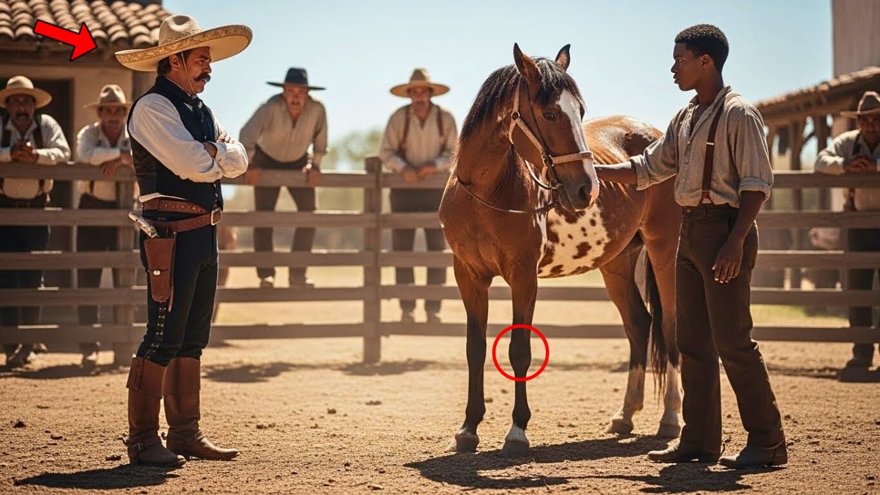 Capataz ridiculizó a un muchacho negro inexperto y le entregó un caballo débil — y quedó humillado