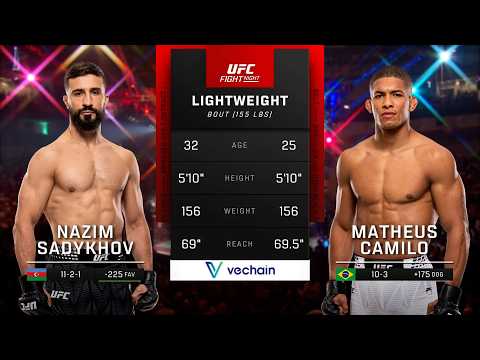 Nazim Sadykhov x Matheus Camilo | LUTA COMPLETA | UFC Vegas 122