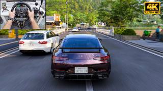 Mercedes AMG GT 4-Door Coupe VS Supercars - Forza Horizon 6 | Logitech G923 Steering Wheel screenshot 1