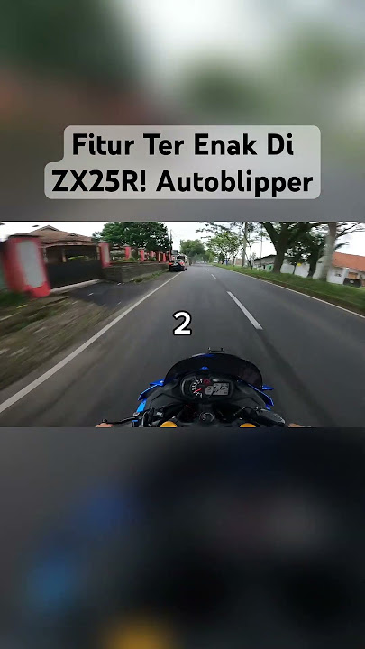 salah satu fitur paling enak di ZX25R #kawasaki #zx25r #zx10r