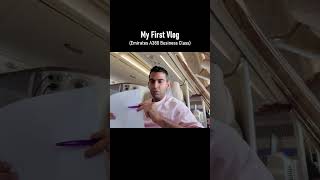 My First Vlog! Emirates A380 Business Class