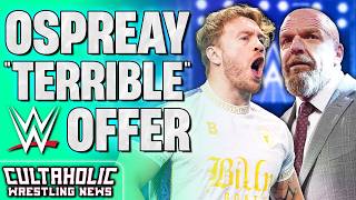 WWE Made “TERRIBLE” Offer To Will Ospreay | WWE ESPN Rumours DEBUNKED
Will Ospreay reveals the time that WWE made him a terrible offer. WWE ESPN rumours have been debunked. Plus, Matt Cardona is out of action.
JOIN US and hit SUBSCRIBE!
PATREON: https://www.patreon.com/cultaholic
WEB: https://cultaholic.com/
MERCH: https://www.cultaholicshop.com
TWITCH: https://twitch.tv/Cultaholic
TWITTER/X: https://www.twitter.com/Cultaholic
FACEBOOK: https://www.facebook.com/Cultaholic
INSTAGRAM - https://www.instagram.com/cultaholicwrestling
WHATSAPP: https://www.cultaholic.com/whatsapp
DISCORD - https://www.cultaholic.com/discord
CAMEO - https://www.cultaholic.com/cameo
PODCASTS - Spotify: https://open.spotify.com/show/7yTfgtZJGF0J3ya3dETWfx - Apple Podcasts: https://podcasts.apple.com/gb/podcast/cultaholic-wrestling/id1344913966
NEWS PODCASTS - Spotify: https://www.cultaholic.com/spotify - Apple Podcasts: https://www.cultaholic.com/apple
➡️ Get 10% off EVERYTHING at GamerSupps or try a FREE trial pack with FREE delivery using code CULTAHOLIC at https://www.cultaholic.com/gamersupps!
➡️ Sign up to Wrestle Crate UK using code CULTAHOLIC and receive DOUBLE the merch with your first months crate: https://www.wrestlecrate.co.uk
Cultaholic provides video coverage of professional wrestling - including WWE (including WWE Raw, WWE SmackDown, and NXT), AEW, TNA Wrestling (formerly IMPACT), NJPW, ROH, and more with daily news updates, reviews, lists, highlights, predictions, reactions, podcasts and much, much more.
Creative Commons Licensing Information: https://creativecommons.org/share-your-work/cclicenses/ WWE Made “TERRIBLE” Offer To Will Ospreay | WWE ESPN Rumours DEBUNKED