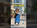 Cute 3D Cartoon Girl Dance Status 💙 | Cute Girl Animation #shorts