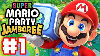 Mega Wiggler's Tree Party! Super Mario Party Jamboree - Gameplay Walkthrough Part 1
