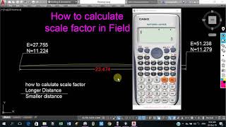 How to calculate scale factor of coordinates at site screenshot 5