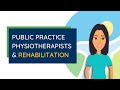 Public practice physiotherapists  rehabilitation