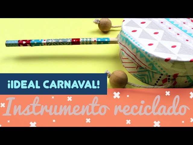 10 instrumentos musicales caseros para niños (y II) - A gusto en casa