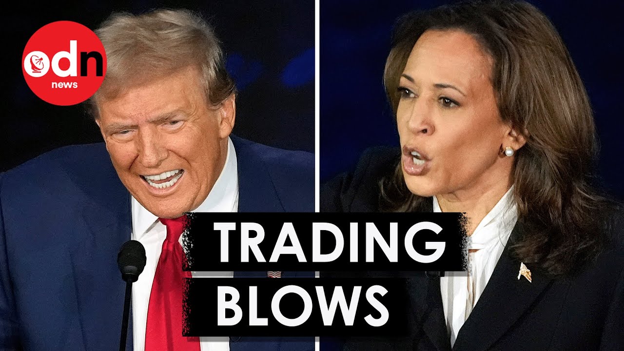 Trump v Harris: The Key Clashes From the US Presidential Debate - YouTube