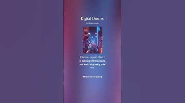 Digital Dreams - ADSJ [EDM]                 #song #music #ai #digitaldreams