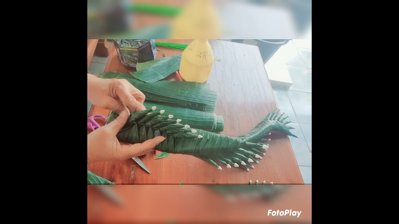 ขั้นตอนการทำ...บายศรีเทพเปิดทรัพย์