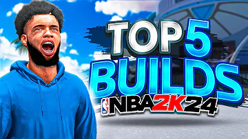 TOP 5 BUILDS on NBA 2K24! The BEST BUILDS for ALL SKILL LEVELS!