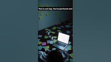 “You’re not lazy. You’re just burnt out.” #scrollsociety #blessedandrich #digitaldisconnect