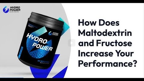 How Does Maltodextrin and Fructose Increase your Performance?