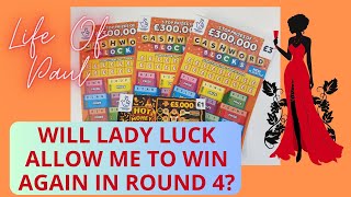 Lady Lucks £10 of scratchcards part 4. Can I keep winning on the cards bought with the £10 I found? screenshot 4