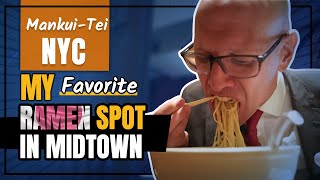 My Favorite Ramen Spot in Midtown NYC - Mankui-Tei