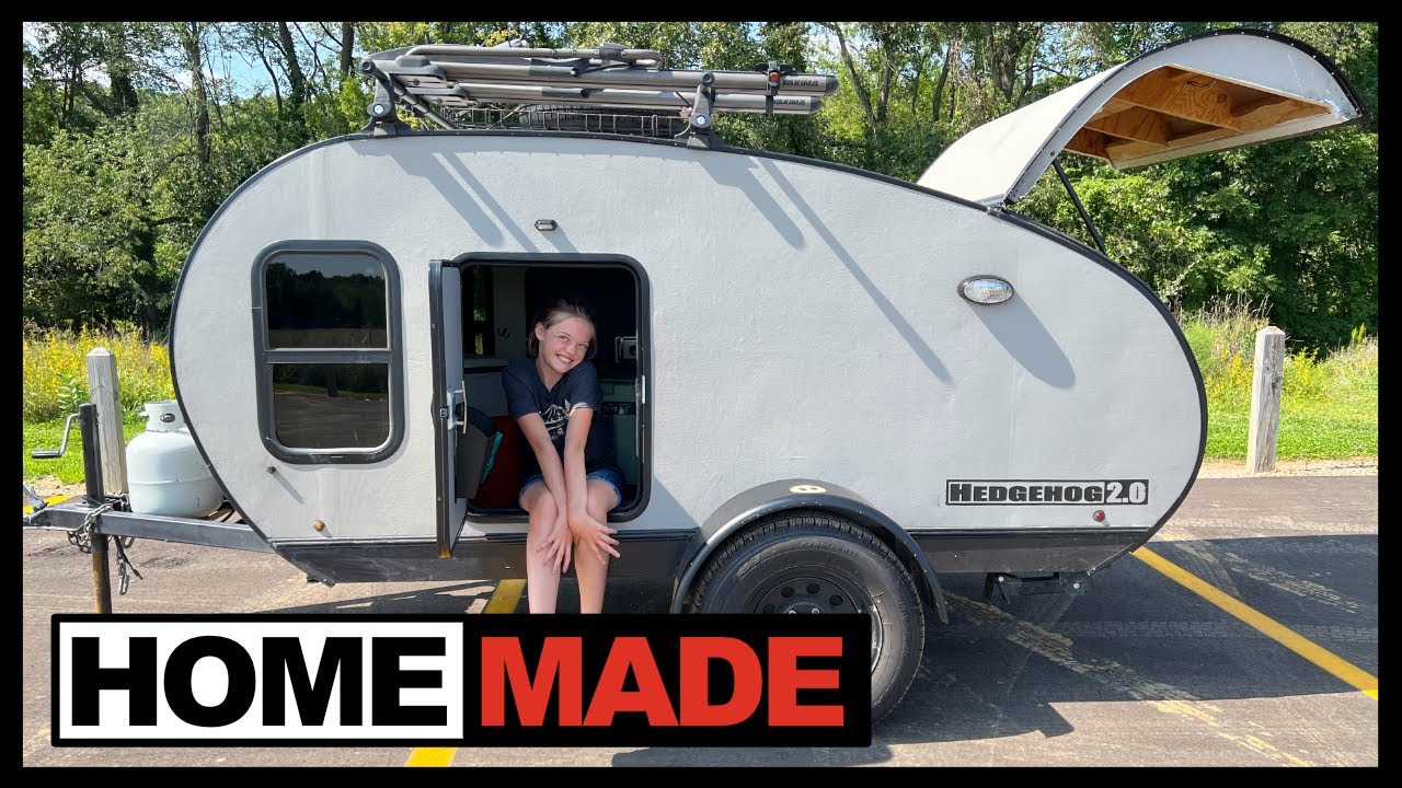 DIY Teardrop with Poor Mans Fiberglass. WE LOVE IT! YouTube