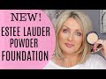 ESTEE LAUDER DOUBLE WEAR POWDER FOUNDATION FOR MATURE SKIN?-DEMO/REVIEW