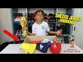 MASSIVE Ronaldo Neymar Messi World Cup Soccer Jersey Unboxing!