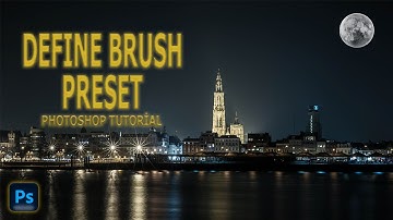 Define Brush Preset | Photoshop Tutorial #shorts #shortsvideo
