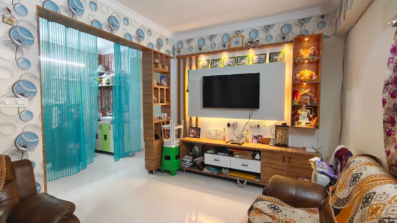 JNTU METRO STATION FURNISHED 2 BHK FLAT FOR SALE KUKATPALLY HYDERABAD