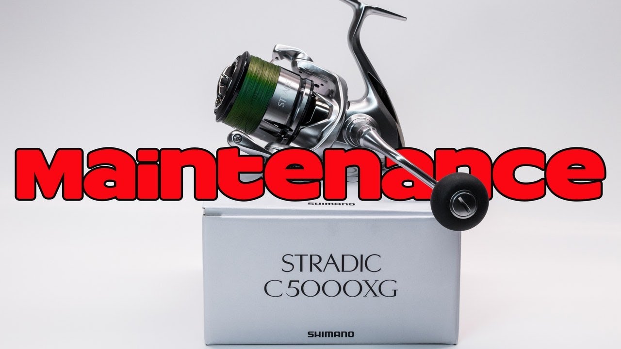 Shimano Spinning Reel Maintenance, Shimano Stradic