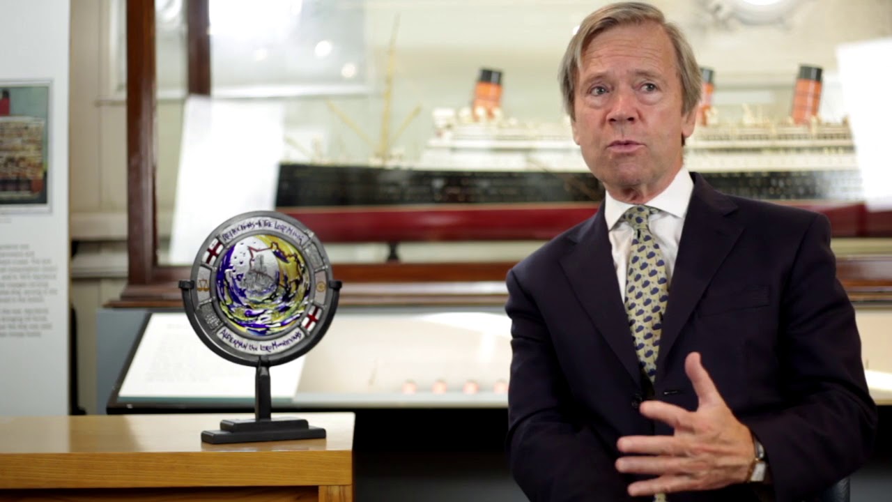 Lord Mountevans and his take of the LMReflects2019 Roundels