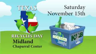 Texas Recycles Day - November 15, 2014