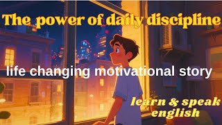 The power of daily discipline | Motivational story in English | Life story motivational