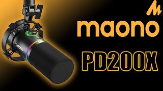 MAONO PD200 | ОБЗОР на НОВЫЙ ДИНАМИЧЕСКИЙ микрофон