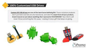 Customized USB Flash Drives by iPromo