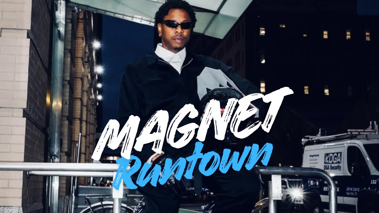 Runtown - Magnet (Lyrics Video)