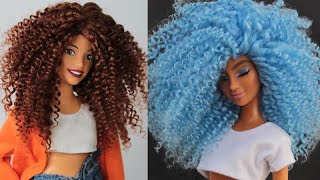 Stunning Makeover Transformation Of Barbie  Barbie Hairstyles And Clothes  Creative Fun For Kids