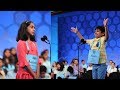 Scripps National Spelling Bee 2019 I Round 3 I Akash and Amrita Vukoti