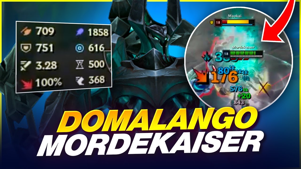 %80 VERİMLİLİK DOMALANGO MORDEKAİSER İLE TEK ATTIM. w/ @arrer5078