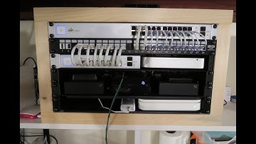 DIY 6U Wooden Network Cabinet Build - Part 2