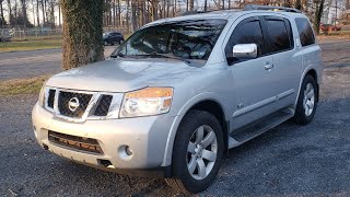 One Of The Biggest Suvs Ever|The 08' Nissan Armada LE|5.6L V8
