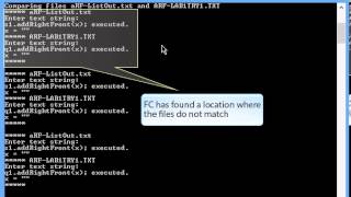 Running Test Scripts - Part 3 File Comparing screenshot 5