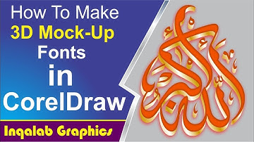 CorelDraw Tutorial, How To Make 3D Mockup Design in CorelDraw x7 || Full beginners Tutorial