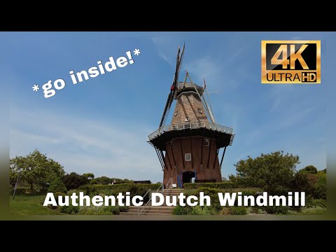 4K Walk Tour of Windmill Island in Holland, Michigan