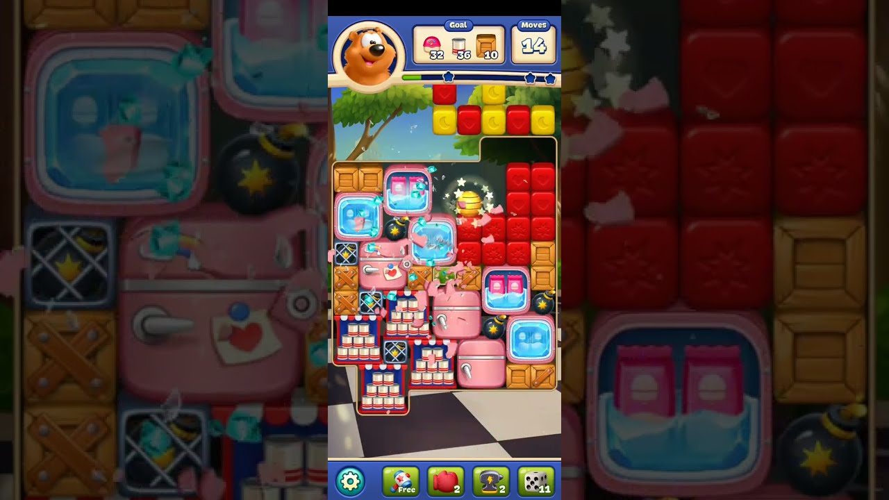 Toon Blast Level 8842 - NO BOOSTERS