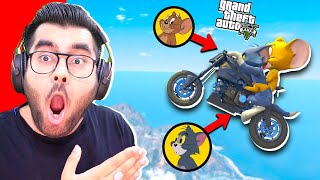 Gta 5 Tom & Jerry Extreme Bike Parkour Funny Hitesh Ks