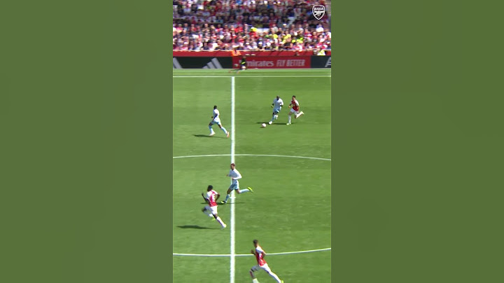 Martinelli's lightning quick tracking back against Nottingham Forest