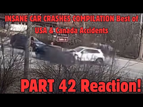 These Car Crashes Are OUT OF CONTROL 😳 | USA & Canada Accident Reactions (Part 42)