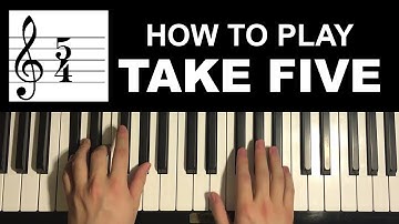 How To Play - Dave Brubeck - Take Five (Piano Tutorial Lesson)